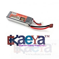 OkaeYa Lithium Polymer Battery 11.1V 2200mAh 25C for RC and Planes